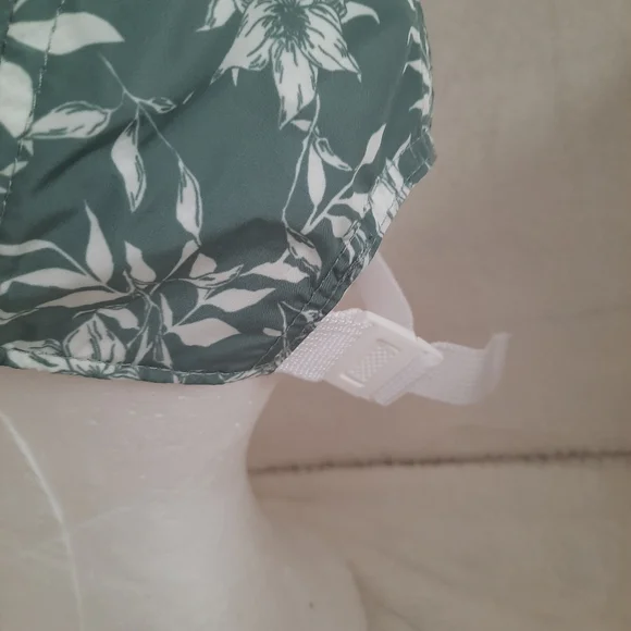 Revolve Rag & Bone Addison Leaf Green floral ripstop baseball hat